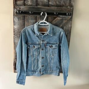 Men's Vintage Red Tab Levi's Stone WashJean Jacket